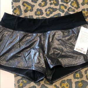 Black lulu lemon shorts